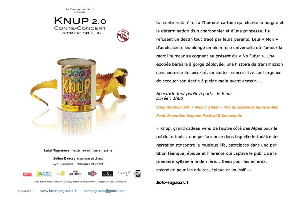 Knup 2.0 par la compagnie d'A...!